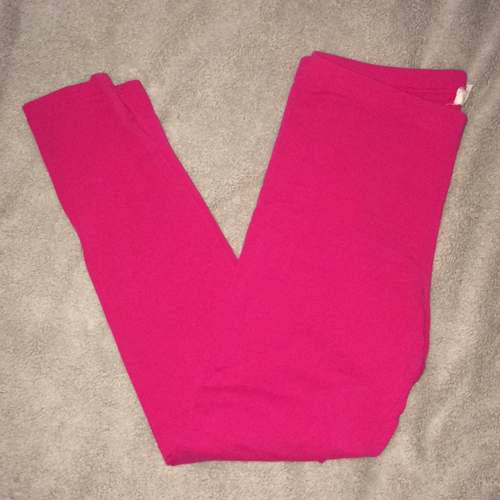 💕 Forever 21 pink leggings